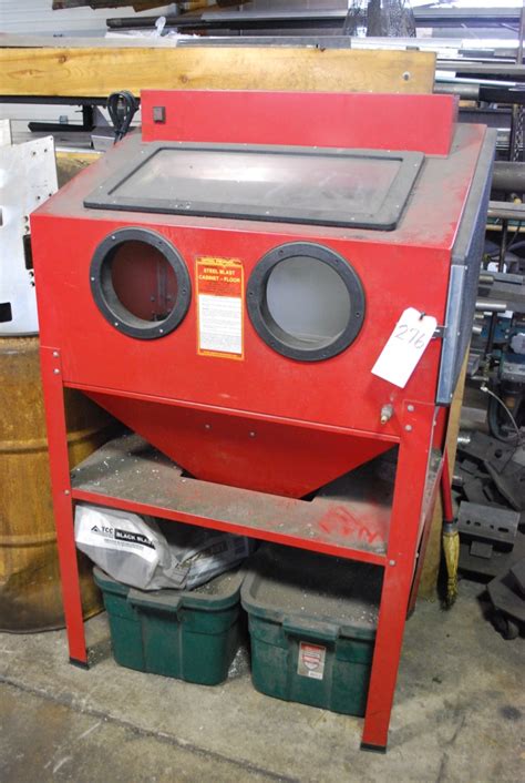 central pneumatic 93608 steel blasting cabinet|40 lb floor blast cabinet.